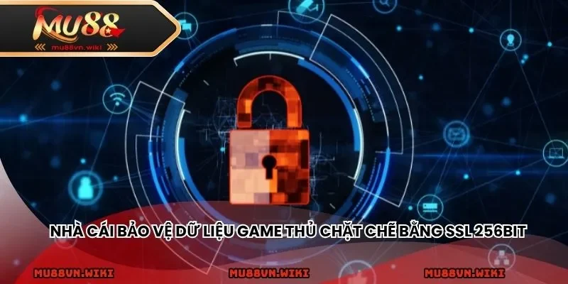 Nhà cái bảo vệ dữ liệu game thủ chặt chẽ bằng SSL 256Bit