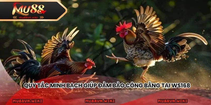 Quy tắc minh bạch giúp đảm bảo công bằng tại WS168