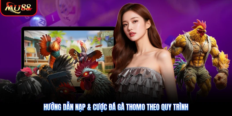 Hướng dẫn nạp & cược đá gà Thomo theo quy trình