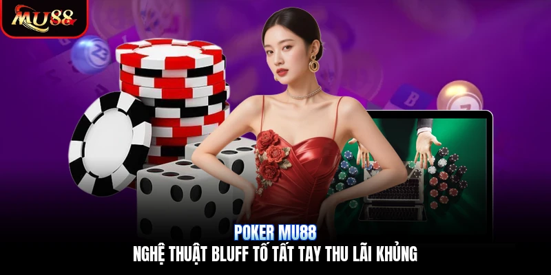 Poker Mu88 | Nghệ Thuật Bluff Tố Tất Tay Thu Lãi Khủng