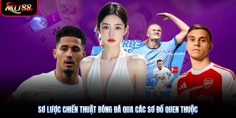 Sơ lược chiến thuật bóng đá qua các sơ đồ quen thuộc
